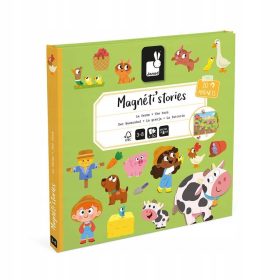  Magneti'stories 3+ fermă puzzle magnetic JANOD