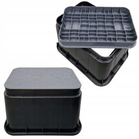    CUTIE DE GAMĂ STANDARD VALVĂ pentru 4 electrovalve AQUABIN, mare, gri