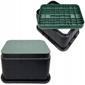    CUTIE DE GAMĂ STANDARD VALVĂ pentru 4 electrovalve AQUABIN, mare VERDE