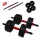  SportForFun gantere bituminoase reglabile 2x 5 kg