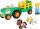  Set tractor cu fermier și figurină cu animale cu lumină și sunet