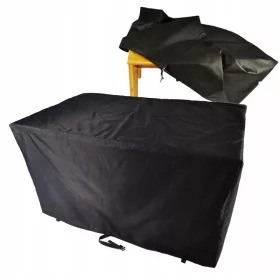   Husă pentru Mobilier de Grădină DURALON, Negru, 260x220x80 cm