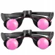  Ochelari de soare cu LED ILUMINARE CLOWN
