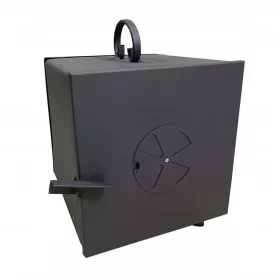  ȘEMIN METAL PENTRU PICIOȘ GRĂTAR AFUMĂTOR 40x25x25 cm