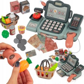    CHECKOUT MAGAZIN PENTRU COPII SET MARE SUNET INTERACTIV Afișaj LCD