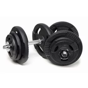 Haltere reglabile din fontă AbarQs 2x 20 kg