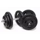  Haltere reglabile din fontă AbarQs 2x 20 kg