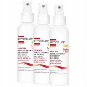   Spray Protector Solar Mineral SPF50+ pentru Copii și Adulți Emolium 100ml