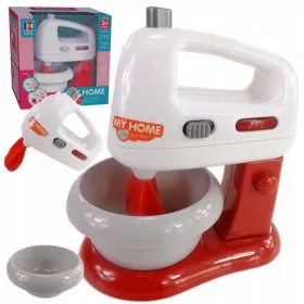  Robot de bucatarie Luxma 3208C alb si rosu