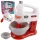  Robot de bucatarie Luxma 3208C alb si rosu
