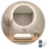 Oglinda rotunda cu LED Arunca o privire FREESIA 100 cm