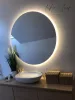 Oglinda rotunda cu LED Arunca o privire FREESIA 100 cm