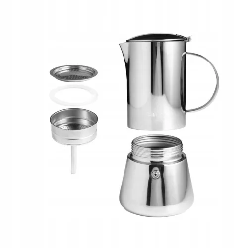 Espressor moka Camry CR 4418, din oțel, 500 ml
