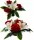 Set Ornamental pentru Mormânt cu Flori Artificiale și Buchet pentru Vază - Model 05ST