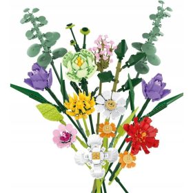    Blocuri FLORI buchet flori DIY Flori eterne CADOU 836 buc. 034004