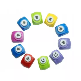    SET 10 BUC. PERFOAN HÂRTIE MOTIVE DECORATIVA DECORATIVA COLORATA