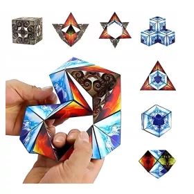  FIDGET CUBE PUZZLE MAGNETIC ANTISTRESS