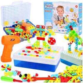  Blocuri de construcție M-Imp 218 elemente cu accesorii