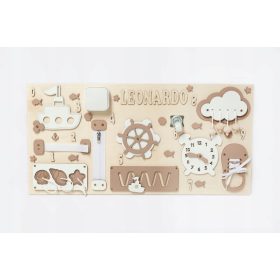  MONTESSORI MEGA Sensory Manipulative Board Nume gratuit