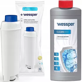    Wessper Cleanmax 1 L + 2× Wessper AquaLunga WES039 insert filtru 1 buc.