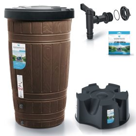    Rezervor apa de ploaie Prosperplast Woodcan maro 265 l + alte 2 produse