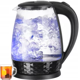    Lehmann Aqua Glass 30 ceainic electric 2200 W 2 l transparent