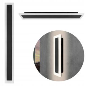    Aplică de grădină Masterled neagră cu sursă LED integrată de 42 W