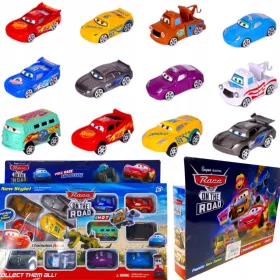    SET MAȘINI DE LA FAIR CARS VEHICULE MAȘINI 12 BUC 12 în 1 ZIGZAG