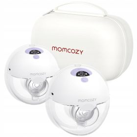    Momcozy M5 Pompă de sân electrică dublă portabilă 3 moduri 9 niveluri Trandafiri