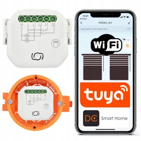    Releu ruloului, comutator de perete, control ruloului TUYA WiFi