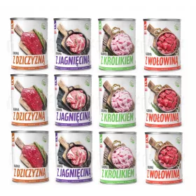  TUF TUF Hrana umeda pentru CAINI MIX DE Arome 24x800g