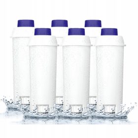    Filtre de apa Sillar 6_SIL001 pentru aparat de cafea Delonghi, 6 buc.