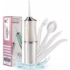    IRIGAREA DENTILOR FĂRĂ FĂRĂ PUTERNIC 4 DUZE 3 MODURI 220 ML