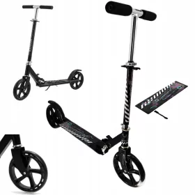    SCOOTER CITY PENTRU COPII ADULTI, ROTI MARI, PLIABLE, REGLABIL, 100KG