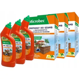  BROS Microbec Ultra - Preparat fosa septica 1.2kg