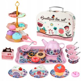    SET MARE METAL DE CEAI, URCIOC, CANA, TAVA, DULCIURI, VALIZE