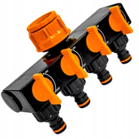   Distribuitor cu 4 căi Bradas ECO-PWB3033 BLACK LINE cu supape
