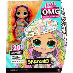  Papusa LOL Surprise OMG Core Sketches OMG