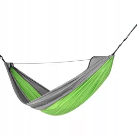  Hamac turistic din nailon 300x140 cm cu plasa de tantari