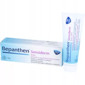   Bepanthen Sensiderm 50 g – Crema pentru Usurarea Eczemei și Dermatitelor