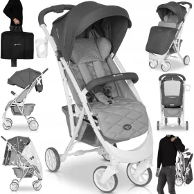  Carucior Euro-Cart Volt Pro Pearl, gri