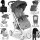  Carucior Euro-Cart Volt Pro Pearl, gri