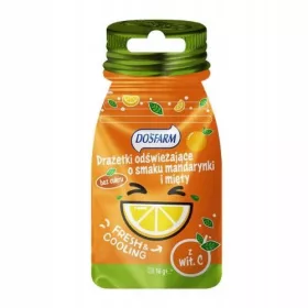  Dosfarm Drajeuri Racoritoare Mandarina Menta 16 g TANGERIN