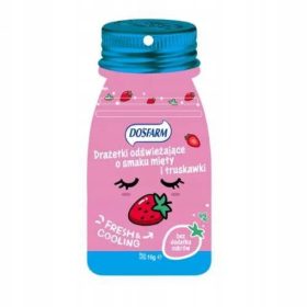  Drageuri răcoritoare Mentă Căpșuni 16 g
