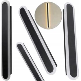    Aplică de grădină XPart neagră cu sursă LED integrată de 24 W