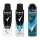  Antiperspirant Rexona Men Black White 150 ml