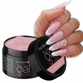    Excelent PRO Builder Gel Cu Budincă Tixotropie - gel de construcție 15ml