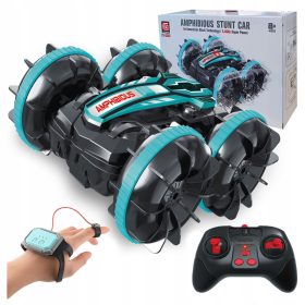    RC AUTO AMPHIBIA MAȘINĂ PLUTITORĂ TELECOMANDĂ TELECOMANDĂ + BRAȚĂ GESTURĂ