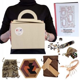    LOGIC BOX - cadou, joc de logica, puzzle de tabla, jucarie pentru adulti