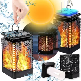    felinar LED lumanare solara cimitir modern pentru mormant LANTERNA DE PASTE